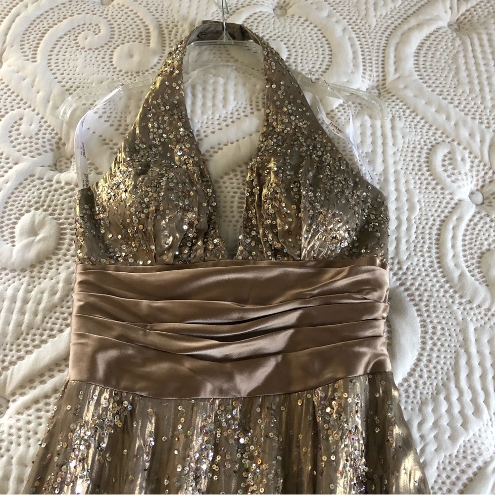 Sequin gown, size 10